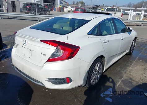 2020 Honda Civic Ex-L из США, поврежденный, VIN 19XFC1F72LE008771